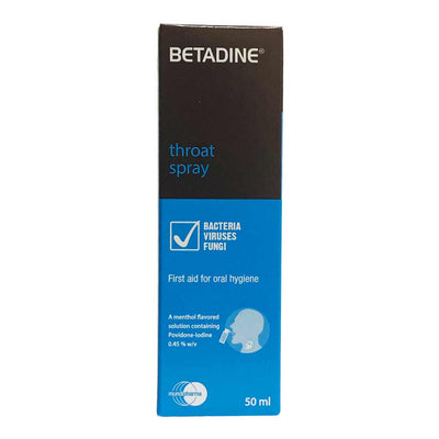 Betadine Throat Spray 50 ml