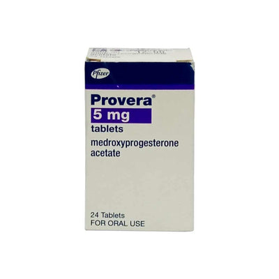 Provera 5mg Tablets 24's