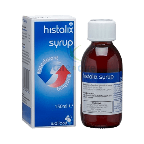Buy Histalix Expectorant Syrup 150ml [50] online in Qatar View Usage