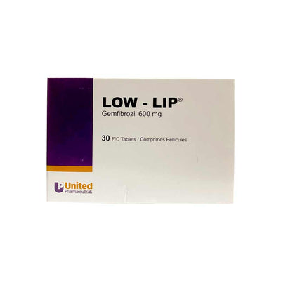 Low Lip 600mg Tablets 30S