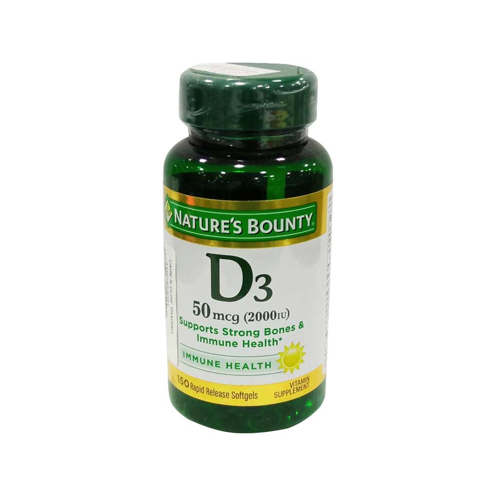 Nature's Bounty D3 - 2000Iu 150S
