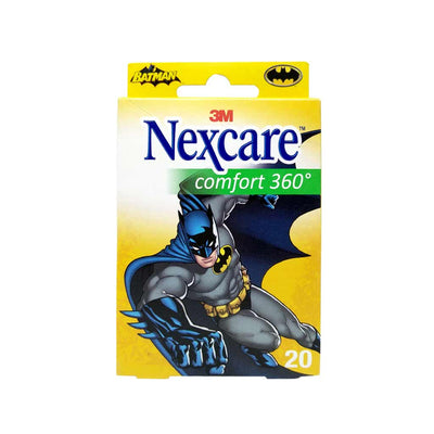 Nexcare Batman 360 Assrt Bandages 20's