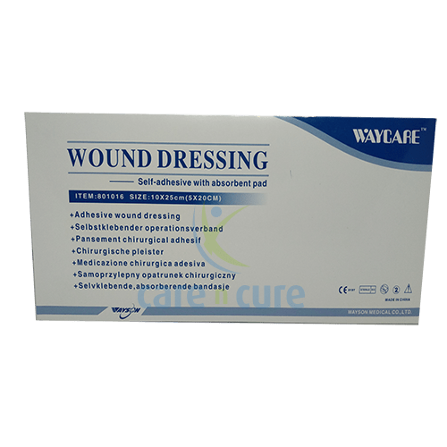 Waycare Adh With Absorbent Pads 10 X25cm 25's