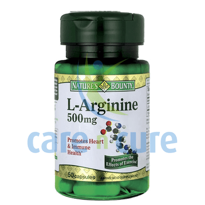 Nature's Bounty L-Arginine 500mg 50S