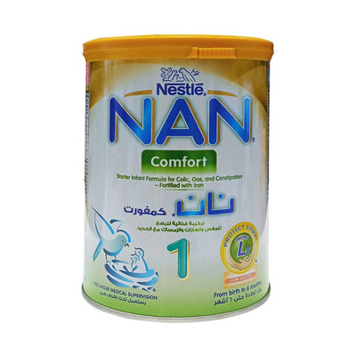 Nan Comfort 1 Lr 400 gm | Stage 1 | 0-6 Months | Infant Formula