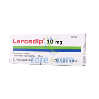 Lercadip 10 mg 30's