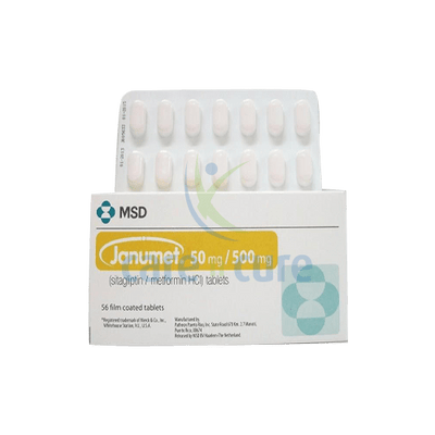 Janumet 50/500mg Tablets 56S