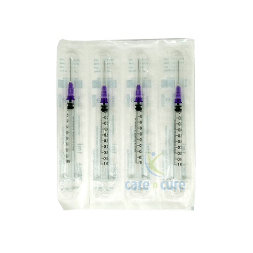 Medica Syringe W/Needle 1 ml 24G 100&