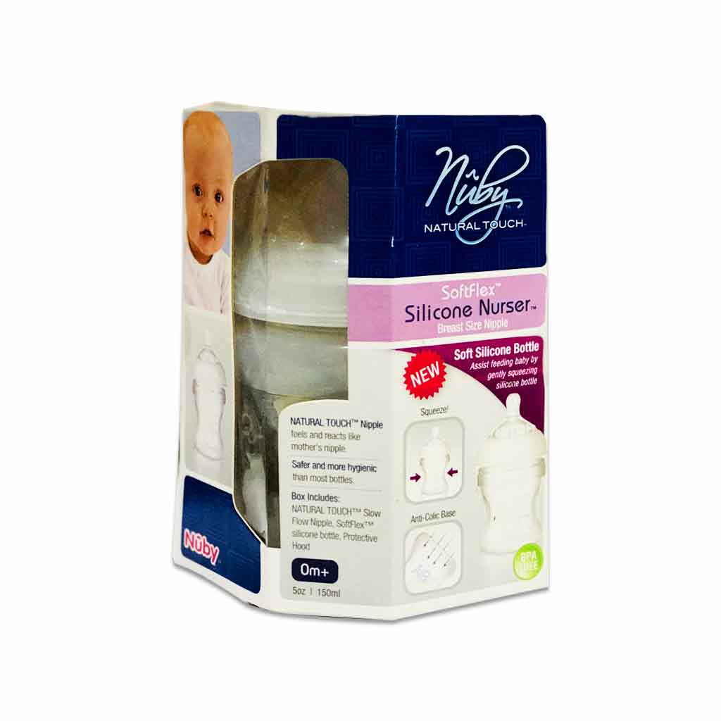 Buy Nuby Soft Flex Silicone Nurser 150ml 67016 Online at Best