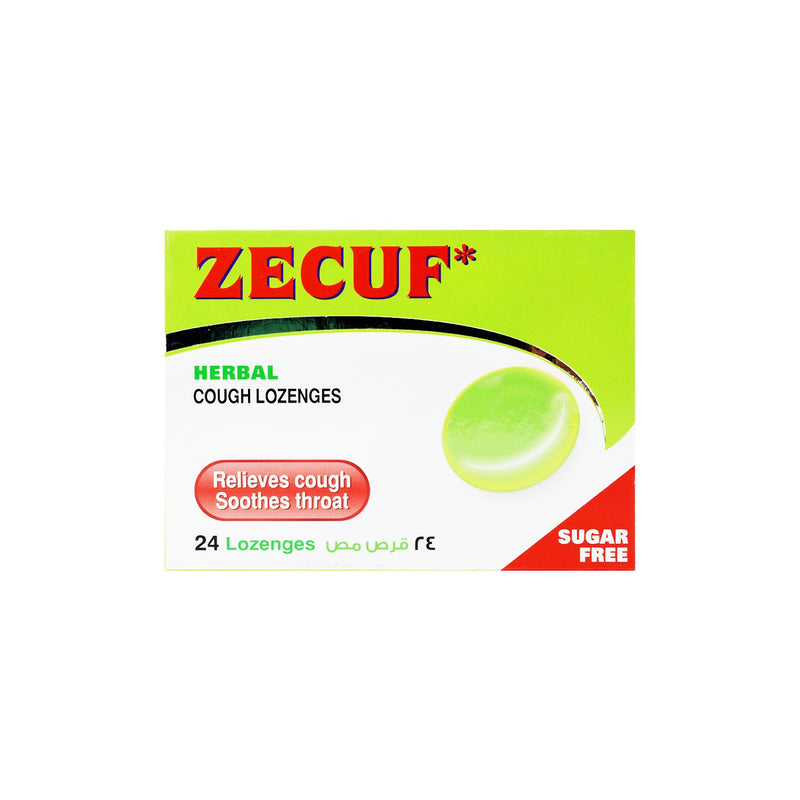 Zecuf Lozenges Sugar Free 24S