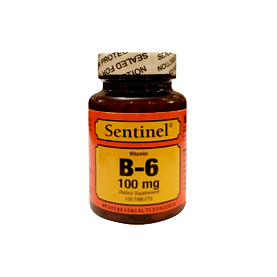 Sentinel Vit B-6 100mg 100's