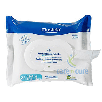 Mustela Facial Cleansing Cloths 25's