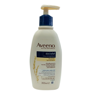 Aveeno Skin Relief Moisturizing Lotion Shea 300ml