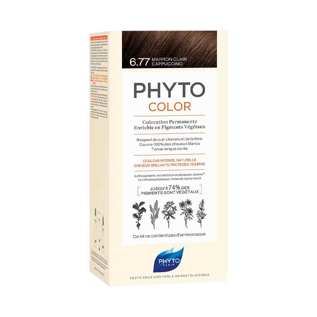 Phytocolor 6.77 Light Brown Cappuccino