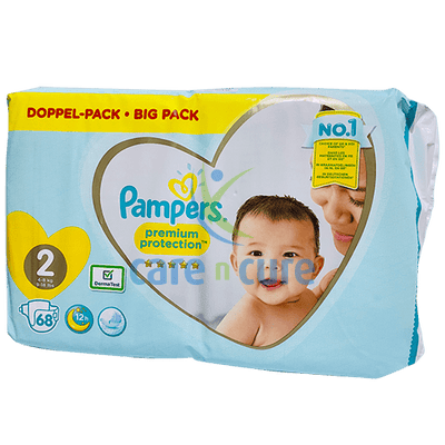 Pampers Pc Diapers S2 2 X 68S