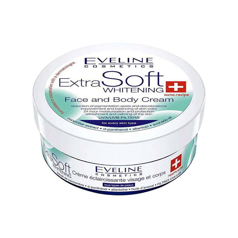 Eveline Soft Whitening Face & Body Cream 200ml