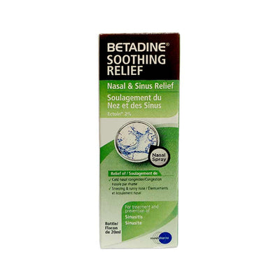Betadine Soothing Relief Nasal & Sinus Spray 20ml
