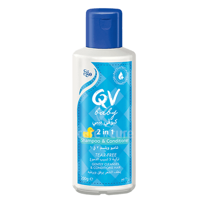 Qv Baby 2 In 1 Shampoo & Conditioner 200gm