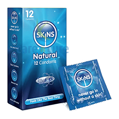 Skins Natural Condoms 12S