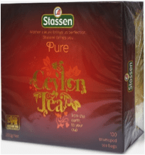 Stassen Pure Ceylon Black Tea Bag 100's