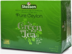 Stassen Green Tea Bag 100's