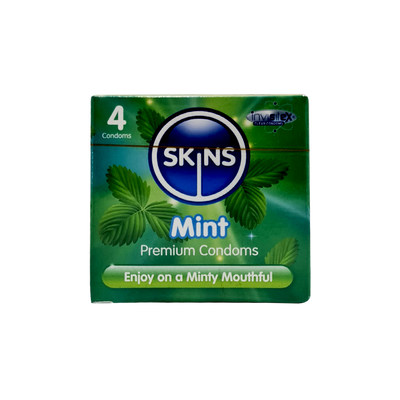 Skins Mint Flavour Condoms 4's