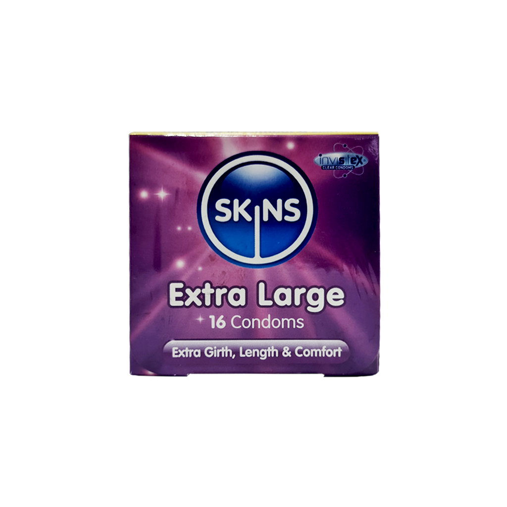 Skins Cube Extra Large Condoms 16's