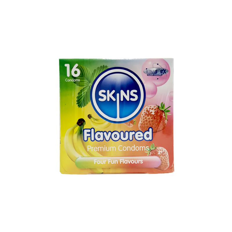 Skins Cube Condoms Flavours 16&