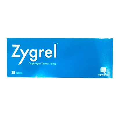Zygrel 75mg Tablets 28's