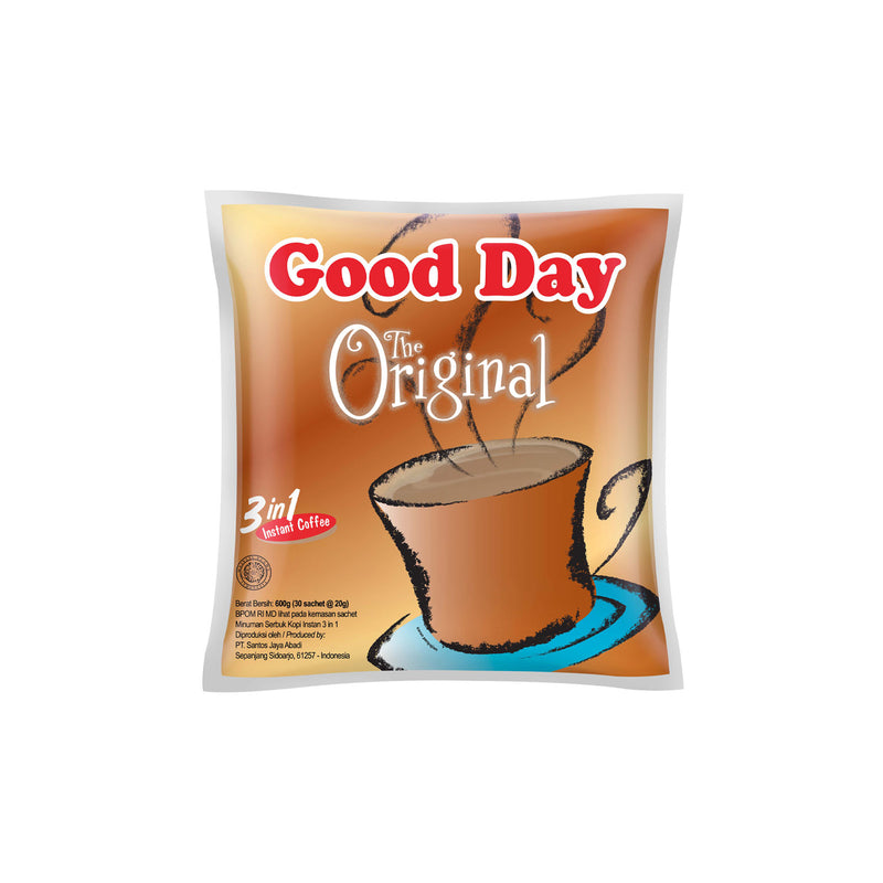 Good Day Instant Coffee Original 3 In1 20gm (30&
