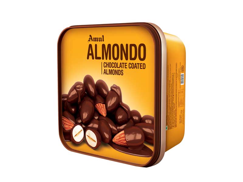 Amul Almondo Coated Chocolate Box 200gm