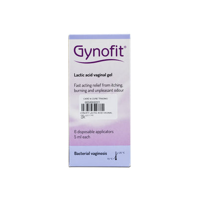 Gynofit Lactic Acid Vaginal Gel 6 X 5 ml