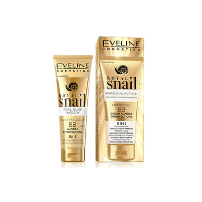 Eveline Royal Snail Mattifying Bb Cream Against Imperfections (8 IN 1) 50ml