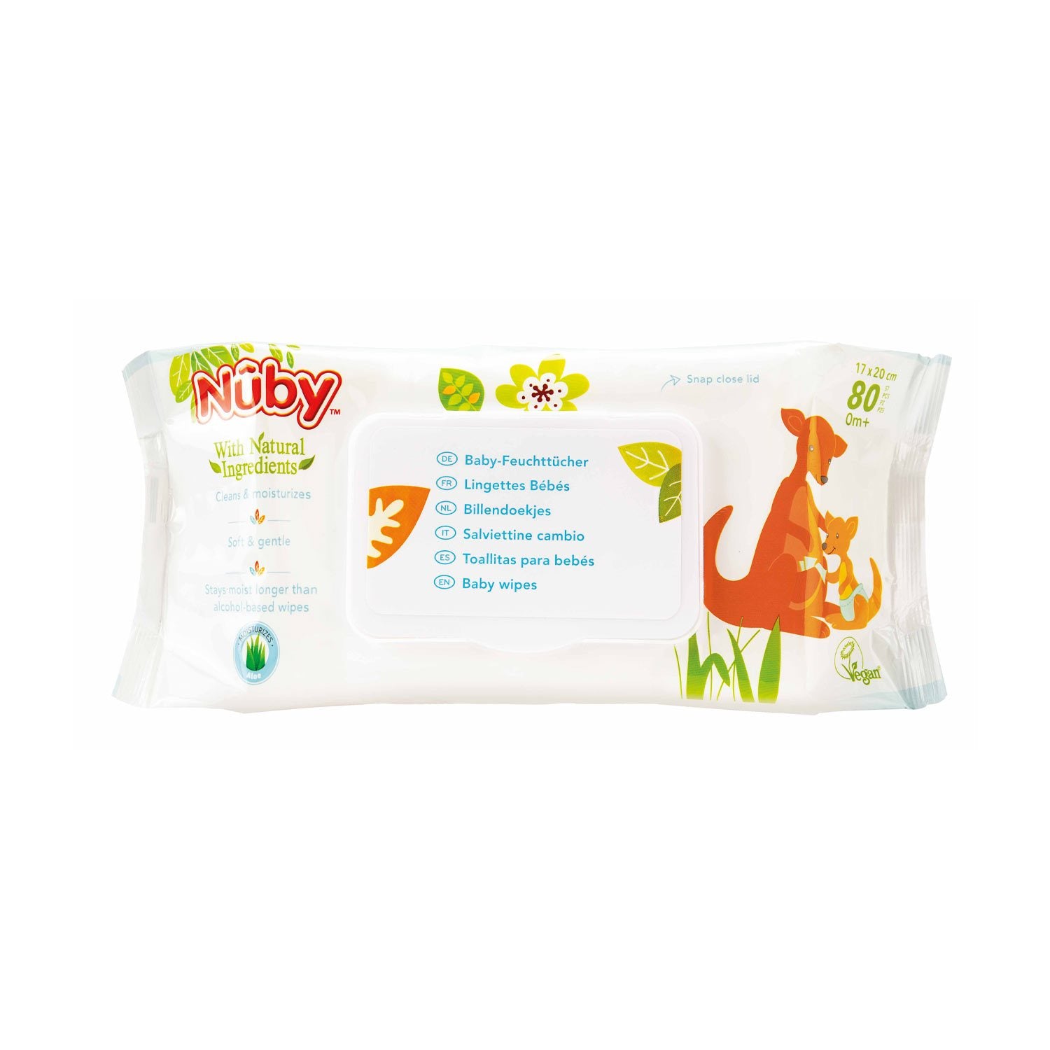Buy Nuby Baby Wipes 80'S Online at Best prices in Qatar CarenCure
