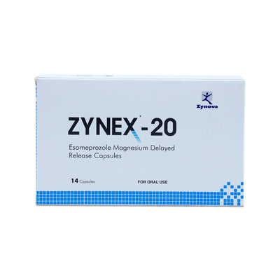 Zynex 20 Mg Cap 14'S