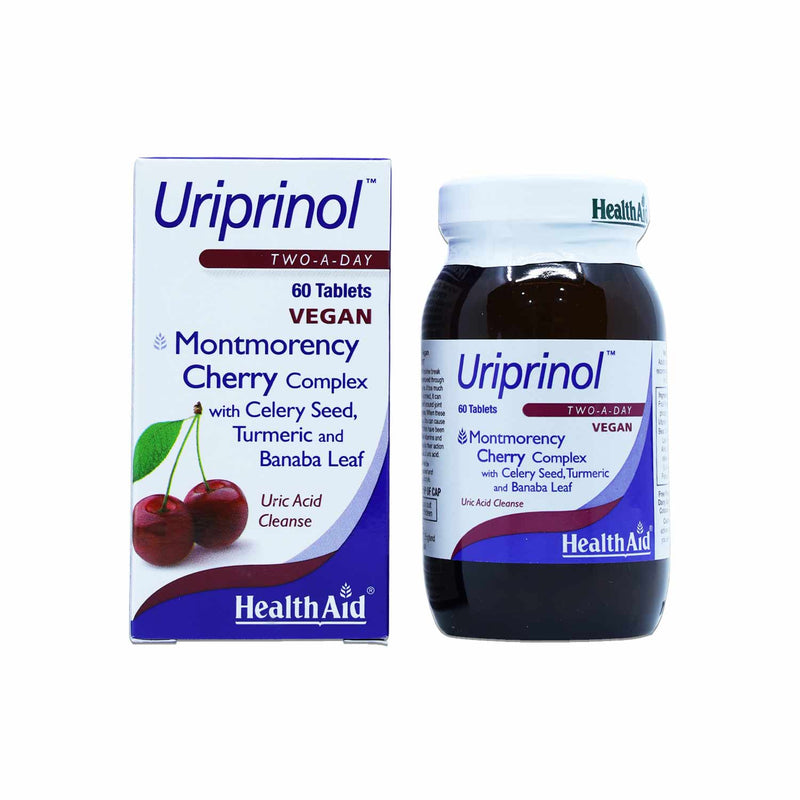 Health Aid Uriprinol (Veg) Tabs 60&