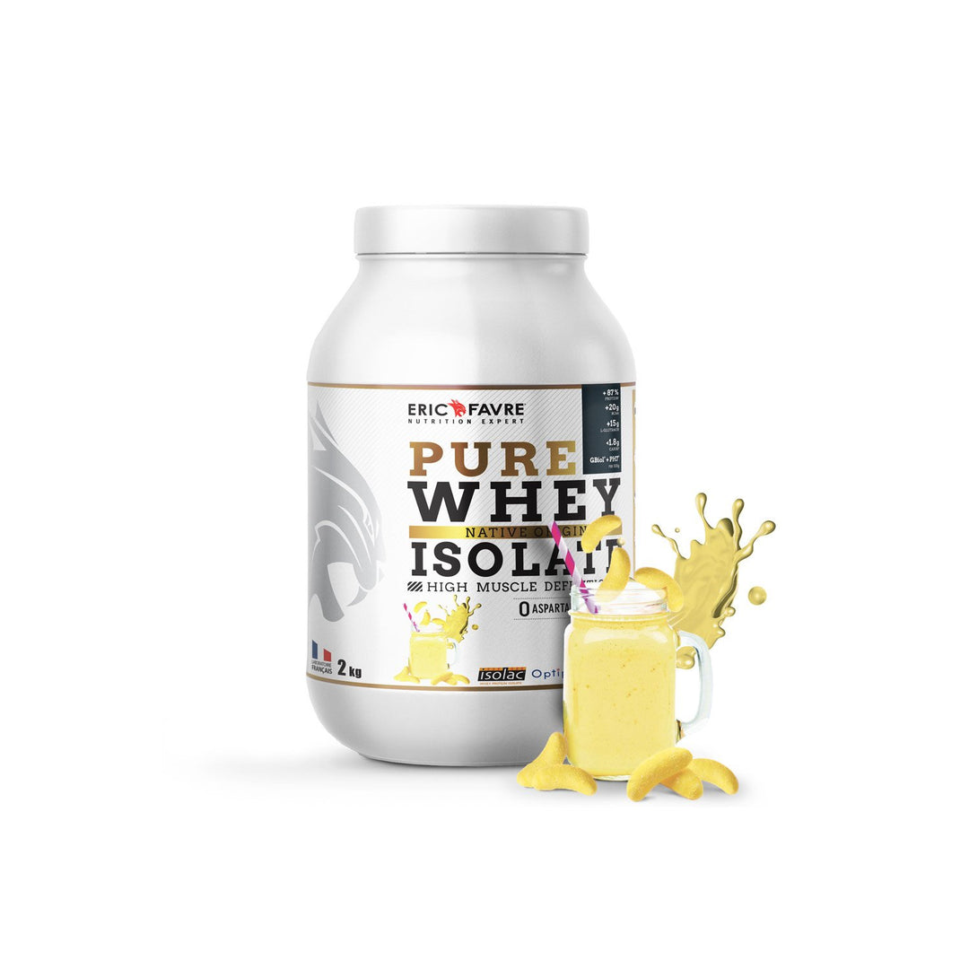 Eric Favre Pure 100% Isolate Whey Bannane 2Kg