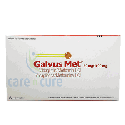 Galvus Met 50/1000 mg Tablets 60S