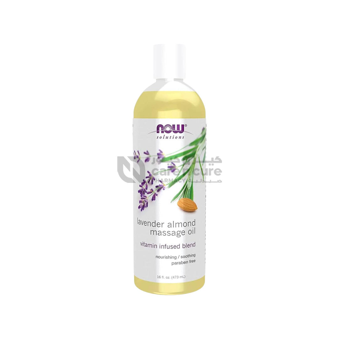Now Lavender Almond Massage Oil 16 Fl? (473 ml)