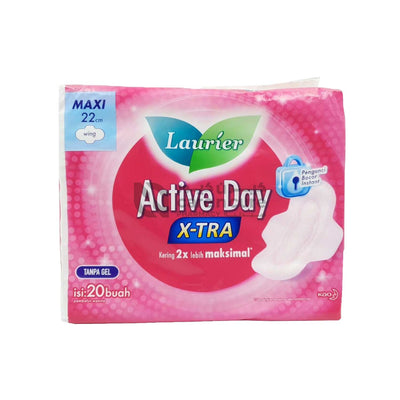 Laurier Active Day X-Tra 20 Pieces 22cm