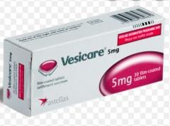 Vesicare 5mg Tablets 30's