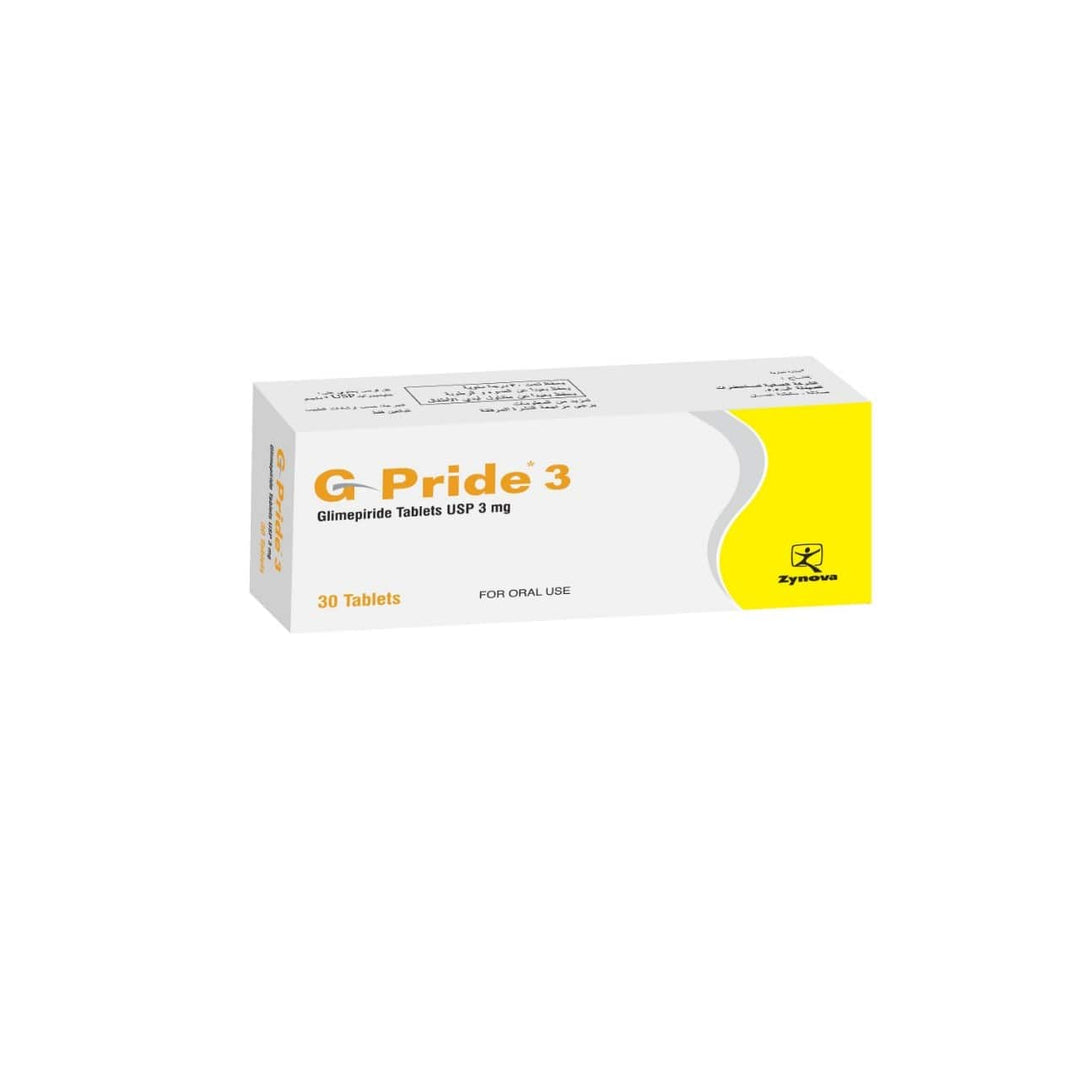 G Pride 3 mg Tablets 30's