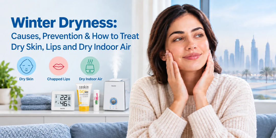 Winter Dryness: Causes, Prevention and How to Treat Dry Skin, Lips and Dry indoor air