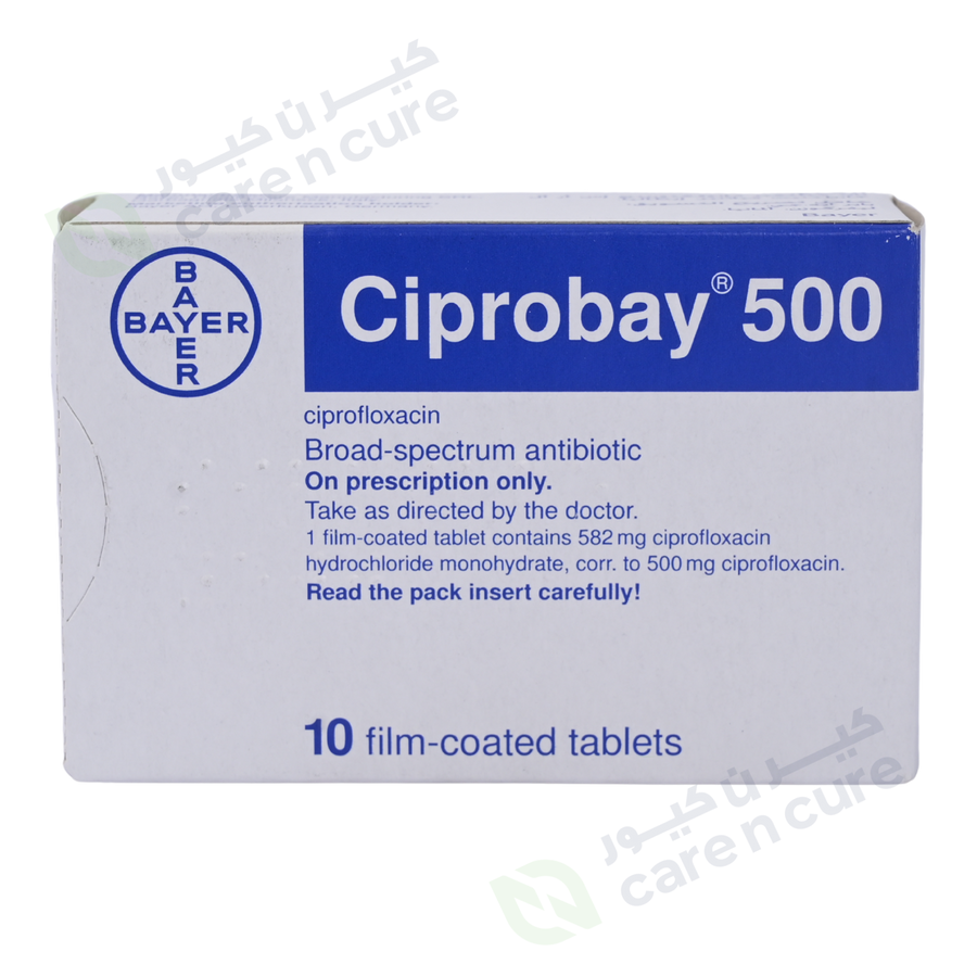 Ciprobay 500 mg Tablets 10 Pieces (Original Prescription Is Mandatory Upon Delivery)