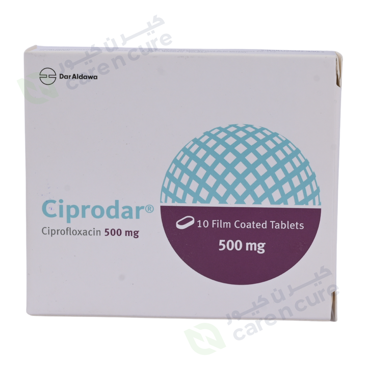 Ciprodar 500mg Tablets 10's (Original Prescription Is Mandatory Upon Delivery)