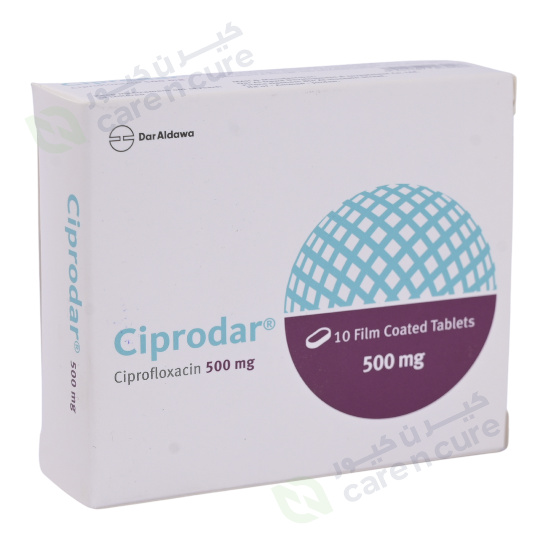 Ciprodar 500mg Tablets 10's (Original Prescription Is Mandatory Upon Delivery)