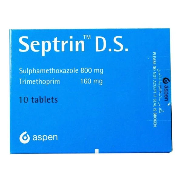 Septrin D.S 160 mg+ 800 mg Tablets 10 Pieces