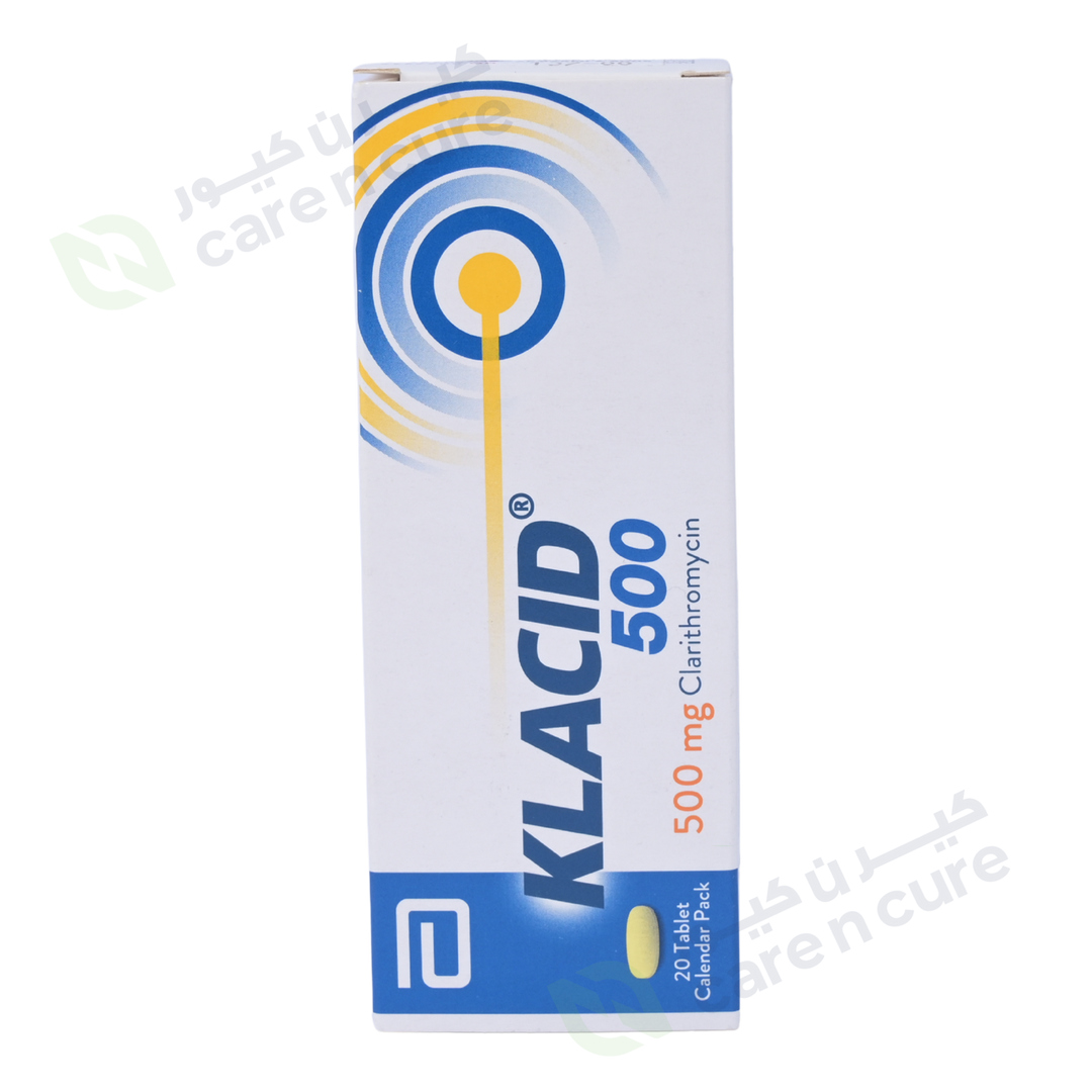Klacid 500mg Tablets 20S (Original Prescription Is Mandatory Upon Delivery)