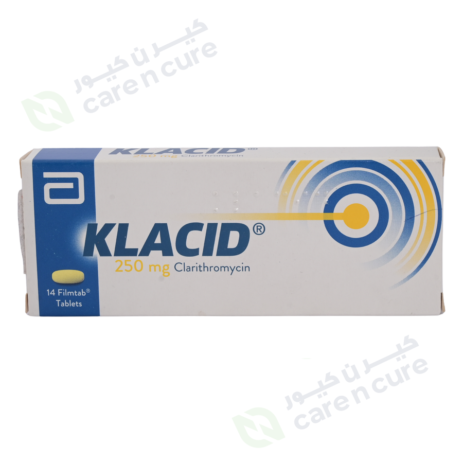 Klacid 250mg Tablets 14's (Original Prescription Is Mandatory Upon Delivery)