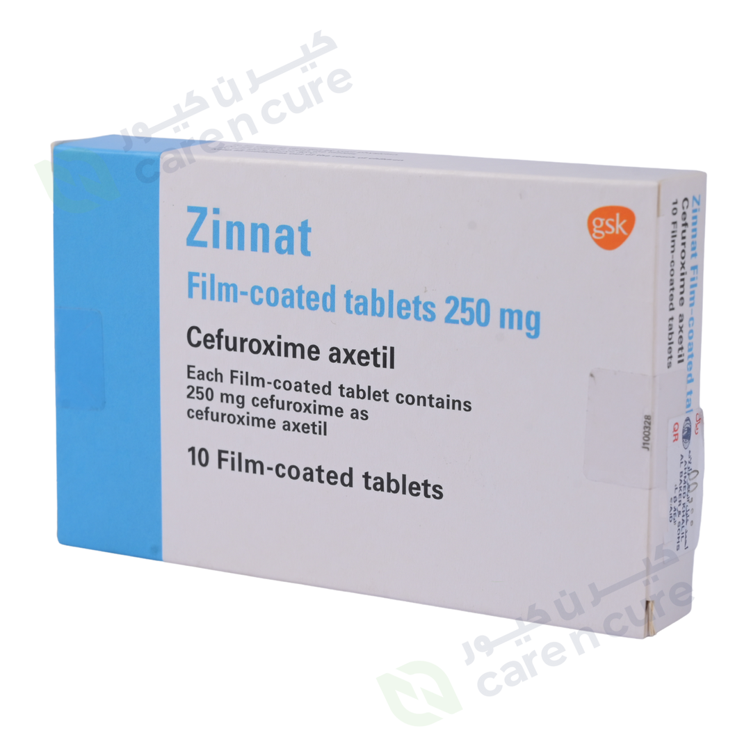Zinnat 250mg Tablets 10's (Original Prescription Is Mandatory Upon Delivery)